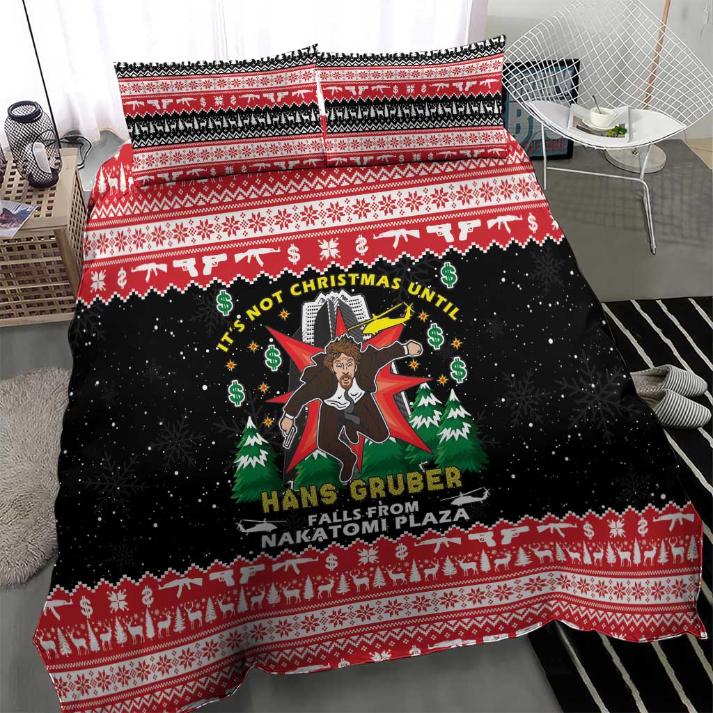 Nakatomi Plaza Christmas Bedding Set Hans Gruber Party 1988 - Wonder Print Shop