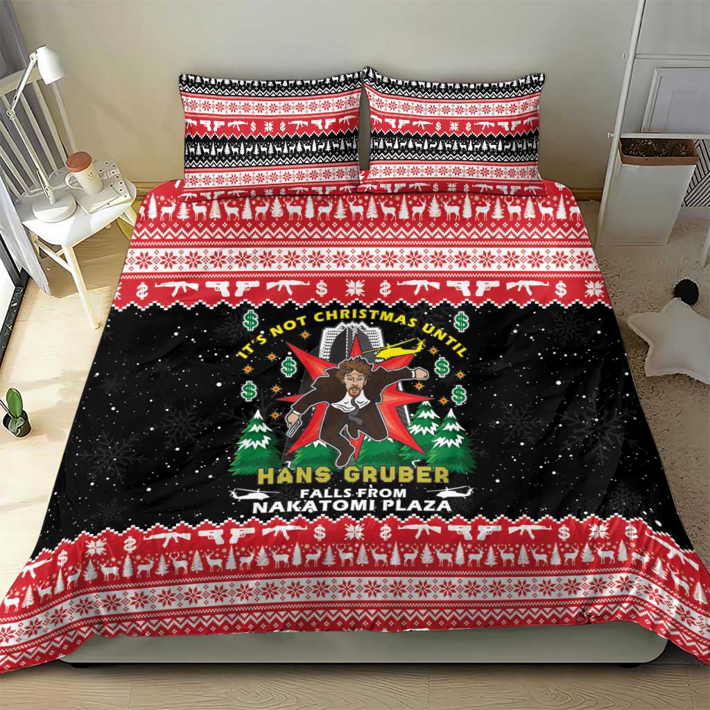 Nakatomi Plaza Christmas Bedding Set Hans Gruber Party 1988 - Wonder Print Shop