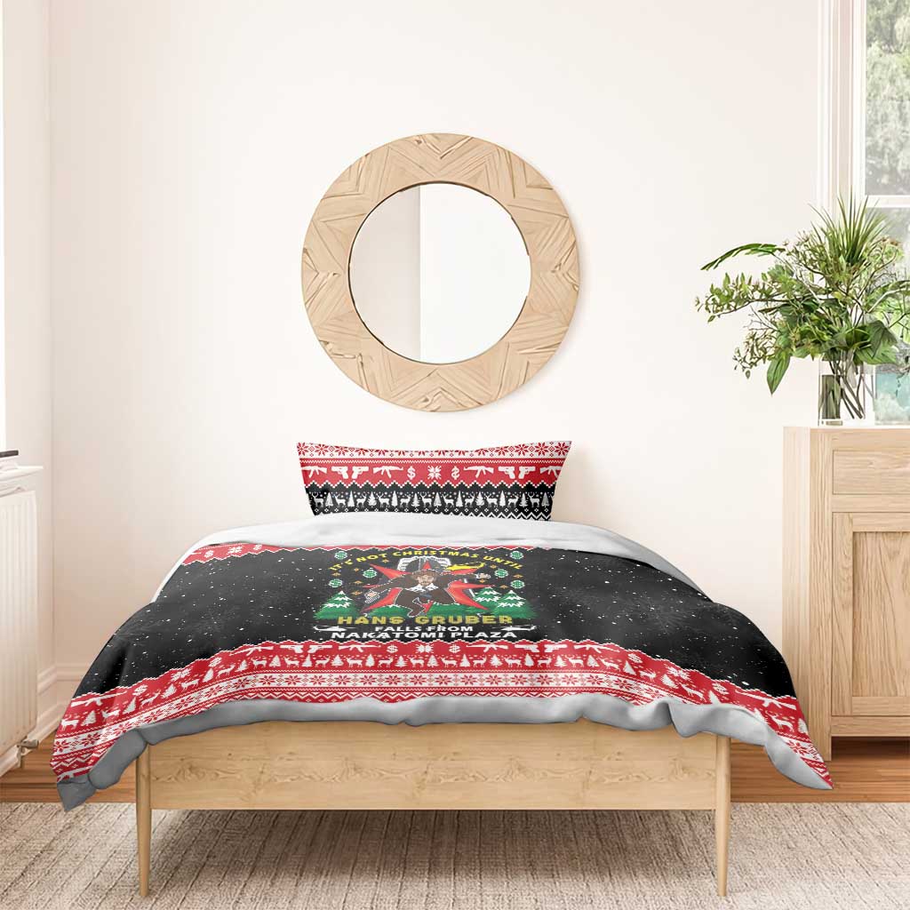 Nakatomi Plaza Christmas Bedding Set Hans Gruber Party 1988 - Wonder Print Shop