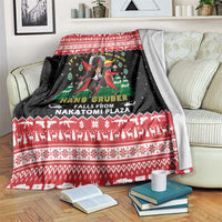 Nakatomi Plaza Christmas Blanket Hans Gruber Party 1988 - Wonder Print Shop