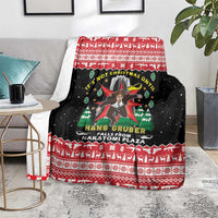 Nakatomi Plaza Christmas Blanket Hans Gruber Party 1988 - Wonder Print Shop