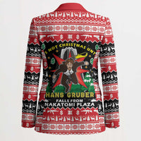 Nakatomi Plaza Christmas Blazer Hans Gruber Party 1988 - Wonder Print Shop