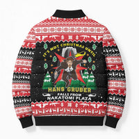 Nakatomi Plaza Christmas Bomber Puffer Jacket Hans Gruber Party 1988 - Wonder Print Shop