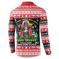 Nakatomi Plaza Christmas Button Sweatshirt Hans Gruber Party 1988 - Wonder Print Shop