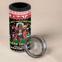 Nakatomi Plaza Christmas 4 in 1 Can Cooler Tumbler Hans Gruber Party 1988 - undefined