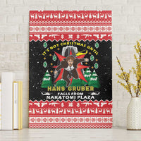 Nakatomi Plaza Christmas Canvas Wall Art Hans Gruber Party 1988 - Wonder Print Shop