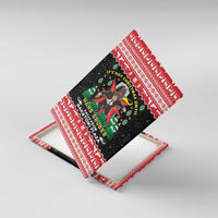 Nakatomi Plaza Christmas Canvas Wall Art Hans Gruber Party 1988 - Wonder Print Shop
