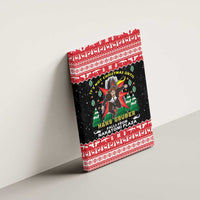 Nakatomi Plaza Christmas Canvas Wall Art Hans Gruber Party 1988 - Wonder Print Shop