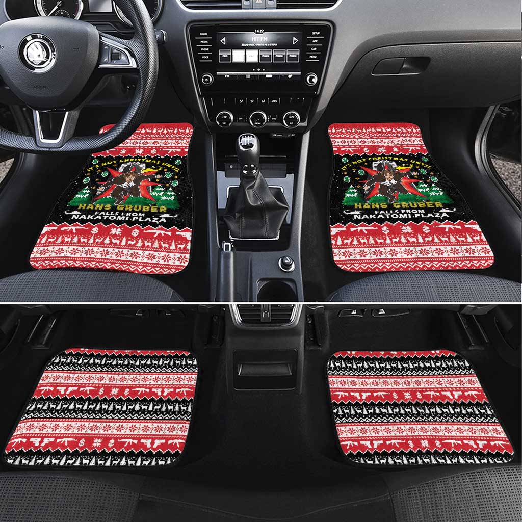 Nakatomi Plaza Christmas Car Mats Hans Gruber Party 1988 - Wonder Print Shop