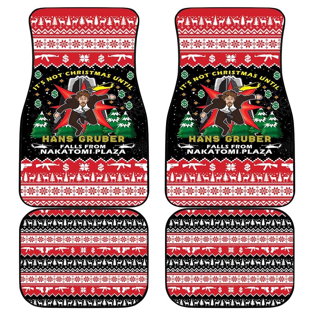 Nakatomi Plaza Christmas Car Mats Hans Gruber Party 1988 - Wonder Print Shop