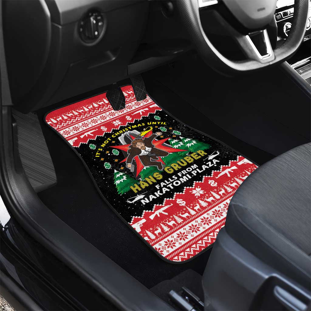 Nakatomi Plaza Christmas Car Mats Hans Gruber Party 1988 - Wonder Print Shop