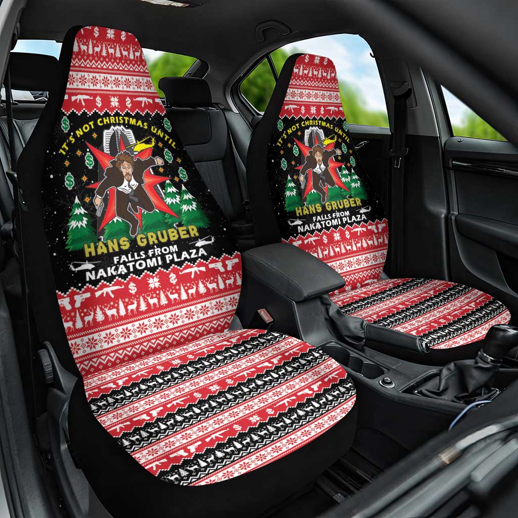Nakatomi Plaza Christmas Car Seat Cover Hans Gruber Party 1988 - Wonder Print Shop