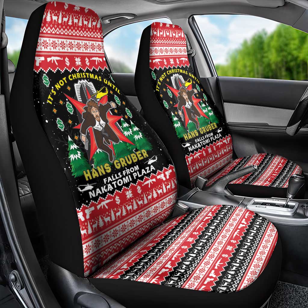Nakatomi Plaza Christmas Car Seat Cover Hans Gruber Party 1988 - Wonder Print Shop