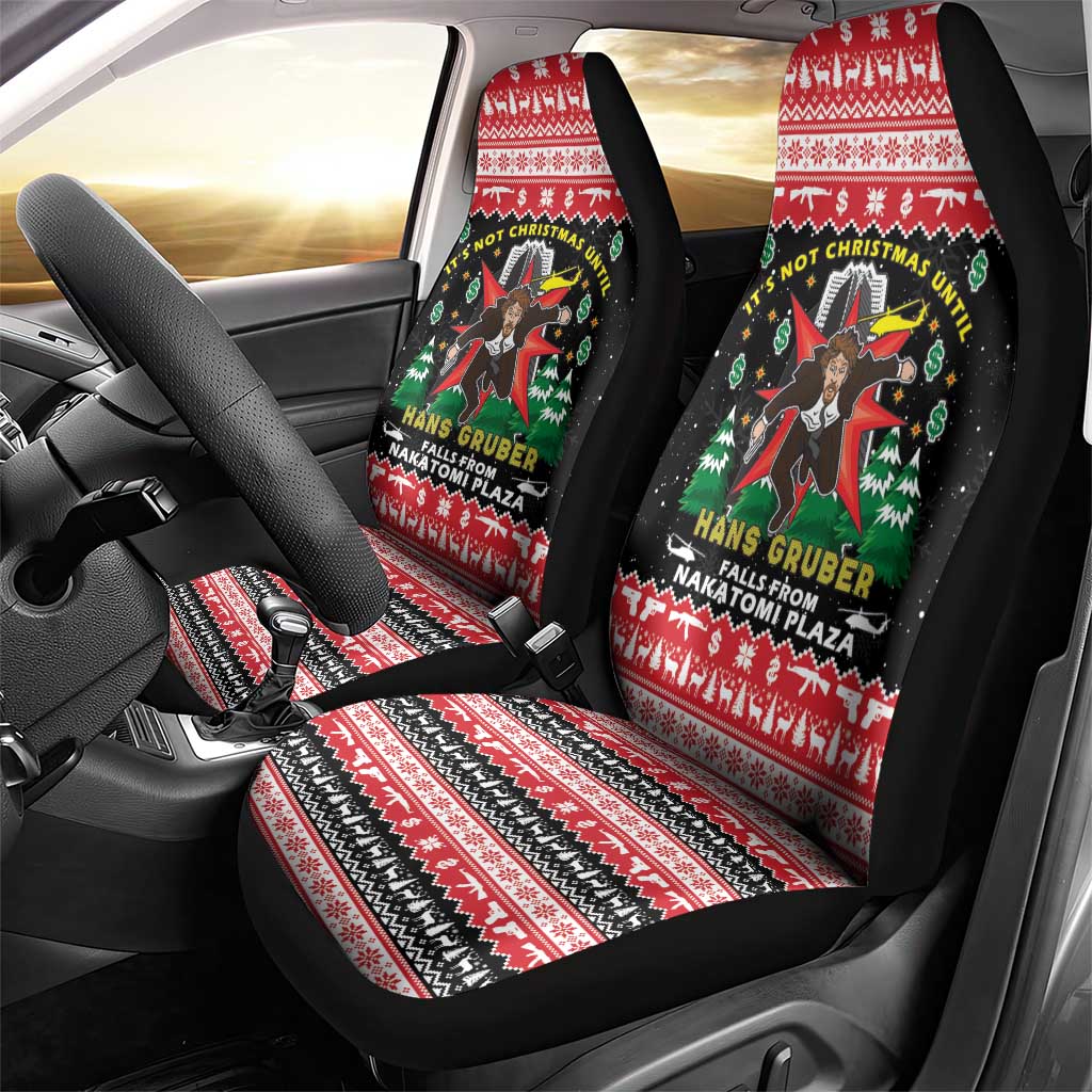 Nakatomi Plaza Christmas Car Seat Cover Hans Gruber Party 1988 - Wonder Print Shop