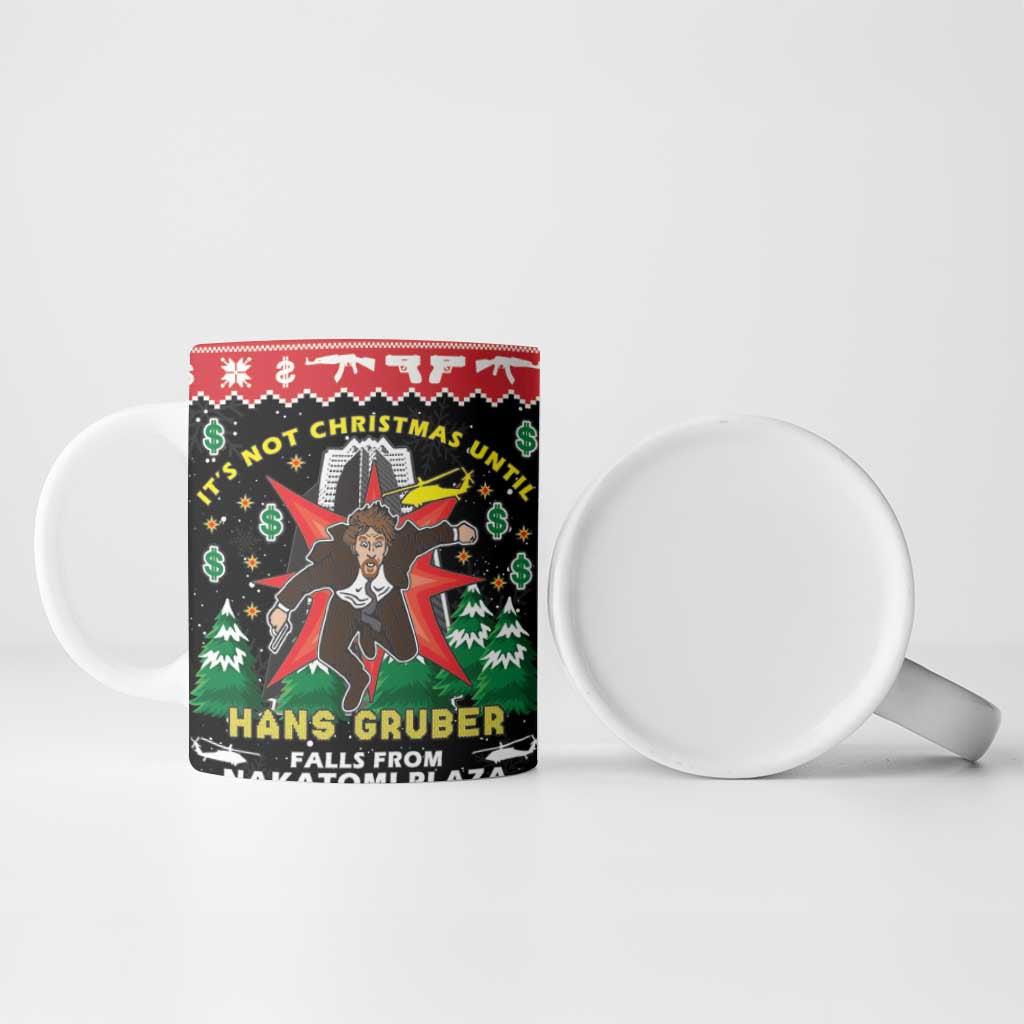 Nakatomi Plaza Christmas Ceramic Mug Hans Gruber Party 1988 - Wonder Print Shop