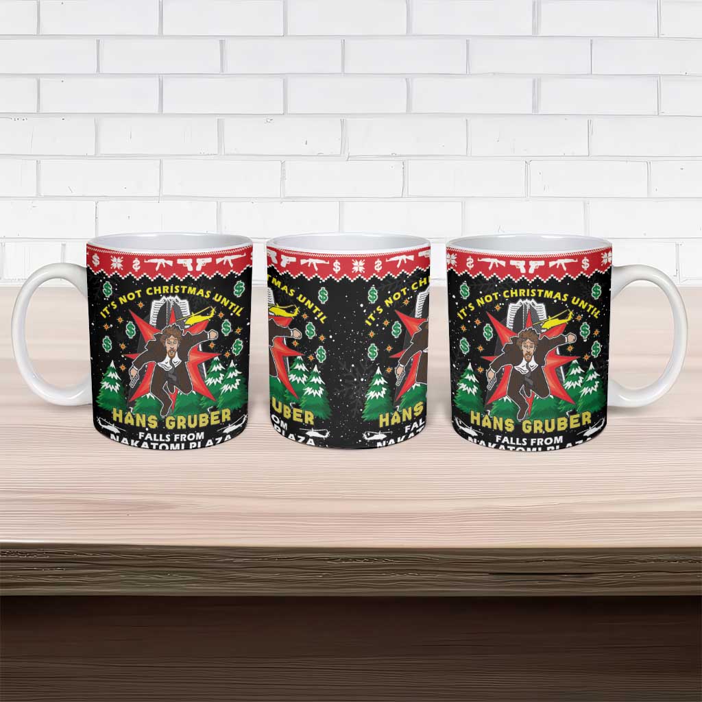 Nakatomi Plaza Christmas Ceramic Mug Hans Gruber Party 1988 - Wonder Print Shop