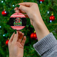 Nakatomi Plaza Christmas Ceramic Ornament Hans Gruber Party 1988 - Wonder Print Shop