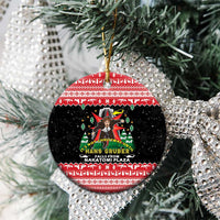 Nakatomi Plaza Christmas Ceramic Ornament Hans Gruber Party 1988 - Wonder Print Shop