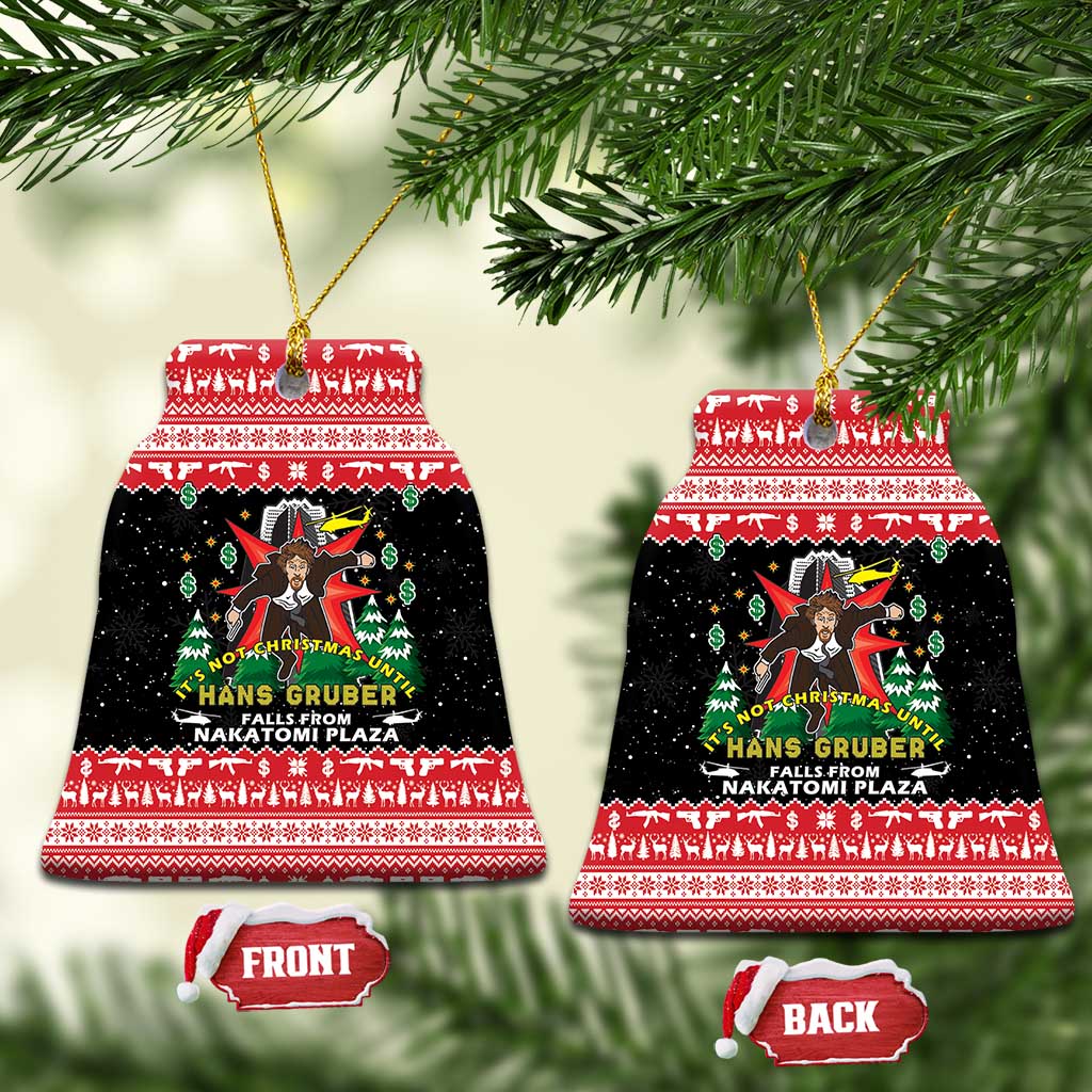Nakatomi Plaza Christmas Ceramic Ornament Hans Gruber Party 1988 - Wonder Print Shop