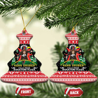 Nakatomi Plaza Christmas Ceramic Ornament Hans Gruber Party 1988 - Wonder Print Shop