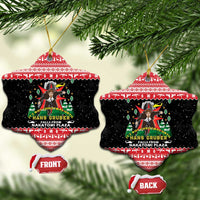Nakatomi Plaza Christmas Ceramic Ornament Hans Gruber Party 1988 - Wonder Print Shop