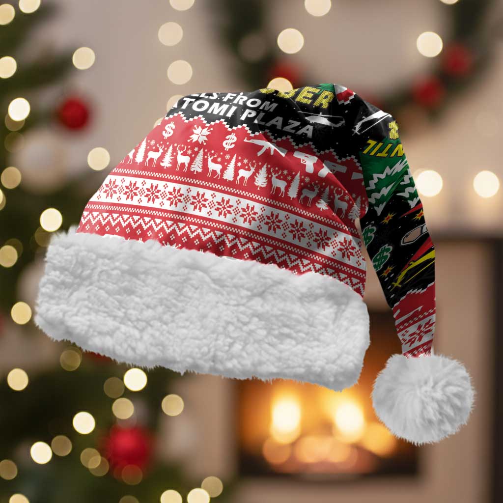 Nakatomi Plaza Christmas Santa Hat Hans Gruber Party 1988 - Wonder Print Shop