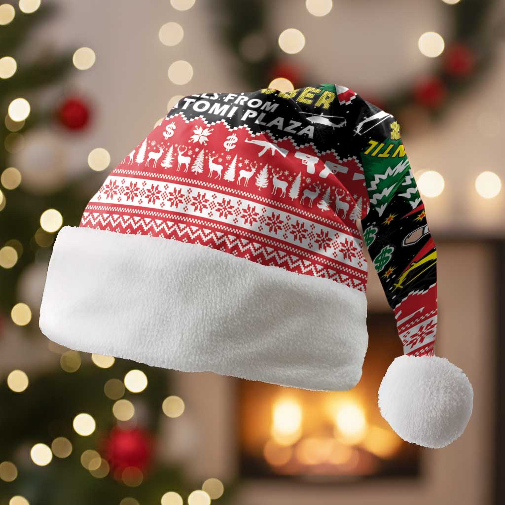 Nakatomi Plaza Christmas Santa Hat Hans Gruber Party 1988 - Wonder Print Shop