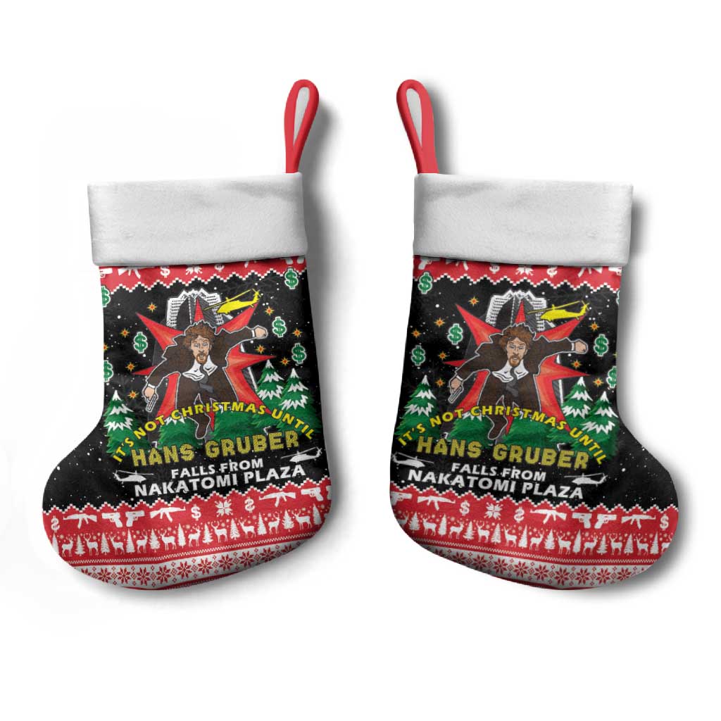 Nakatomi Plaza Christmas Stocking Hans Gruber Party 1988 - Wonder Print Shop