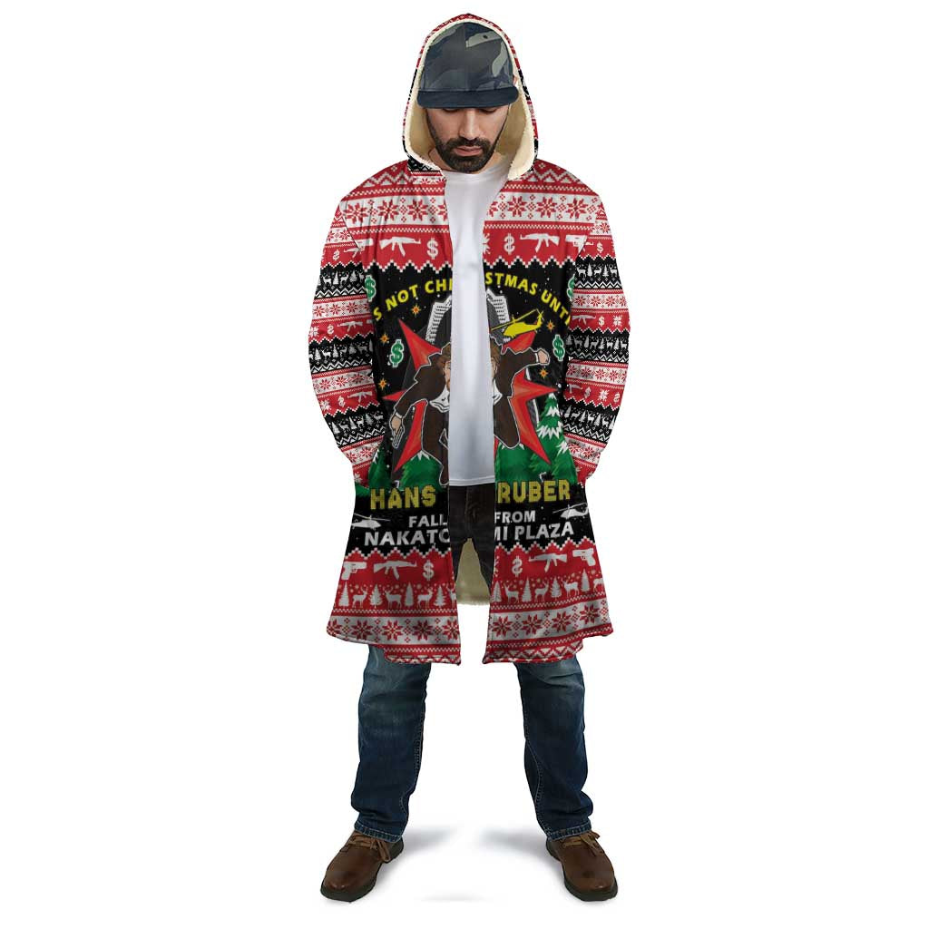 Nakatomi Plaza Christmas Cloak Hans Gruber Party 1988 - Wonder Print Shop