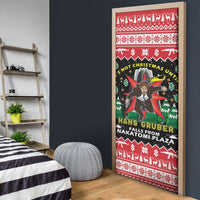 Nakatomi Plaza Christmas Door Cover Hans Gruber Party 1988 - Wonder Print Shop