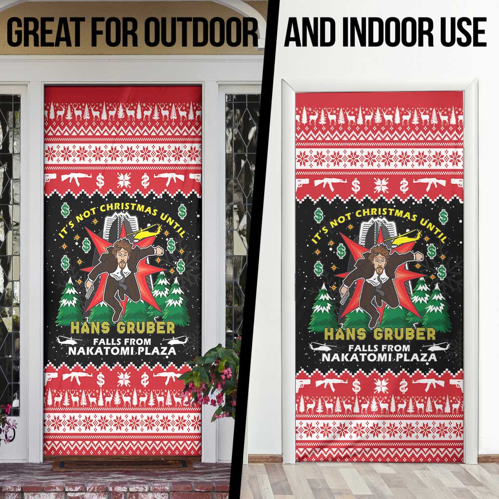 Nakatomi Plaza Christmas Door Cover Hans Gruber Party 1988 - Wonder Print Shop