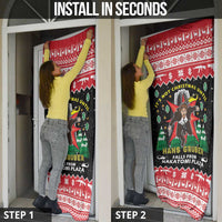 Nakatomi Plaza Christmas Door Cover Hans Gruber Party 1988 - Wonder Print Shop