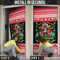 Nakatomi Plaza Christmas Door Cover Hans Gruber Party 1988 - Wonder Print Shop