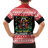 Nakatomi Plaza Christmas Family Matching Tank Maxi Dress and Hawaiian Shirt Hans Gruber Party 1988 - Wonder Print Shop