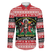 Nakatomi Plaza Christmas Family Matching Tank Maxi Dress and Hawaiian Shirt Hans Gruber Party 1988 - Wonder Print Shop