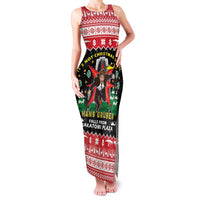 Nakatomi Plaza Christmas Family Matching Tank Maxi Dress and Hawaiian Shirt Hans Gruber Party 1988 - Wonder Print Shop