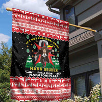 Nakatomi Plaza Christmas Garden Flag Hans Gruber Party 1988 - Wonder Print Shop