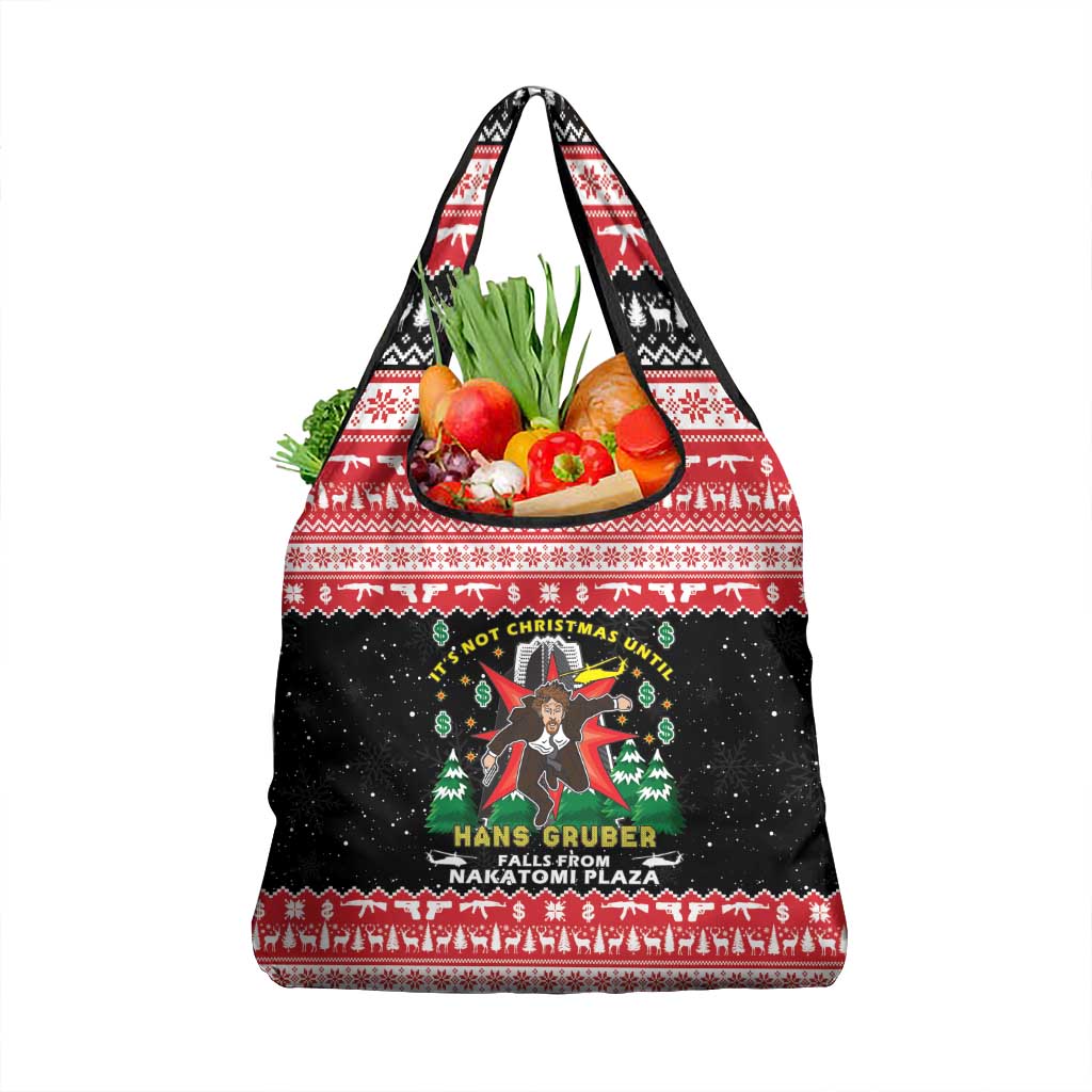 Nakatomi Plaza Christmas Grocery Bag Hans Gruber Party 1988 - Wonder Print Shop
