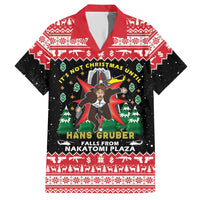 Nakatomi Plaza Christmas Hawaiian Shirt Hans Gruber Party 1988 - Wonder Print Shop