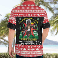 Nakatomi Plaza Christmas Hawaiian Shirt Hans Gruber Party 1988 - Wonder Print Shop