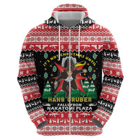 Nakatomi Plaza Christmas Hoodie Hans Gruber Party 1988 - Wonder Print Shop