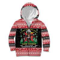 Nakatomi Plaza Christmas Kid Hoodie Hans Gruber Party 1988 - Wonder Print Shop