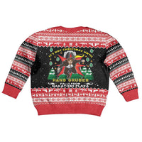 Nakatomi Plaza Christmas Kid Ugly Christmas Sweater Hans Gruber Party 1988 - Wonder Print Shop