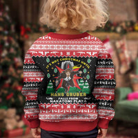 Nakatomi Plaza Christmas Kid Ugly Christmas Sweater Hans Gruber Party 1988 - Wonder Print Shop