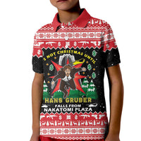 Nakatomi Plaza Christmas Kid Polo Shirt Hans Gruber Party 1988 - Wonder Print Shop