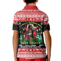 Nakatomi Plaza Christmas Kid Polo Shirt Hans Gruber Party 1988 - Wonder Print Shop