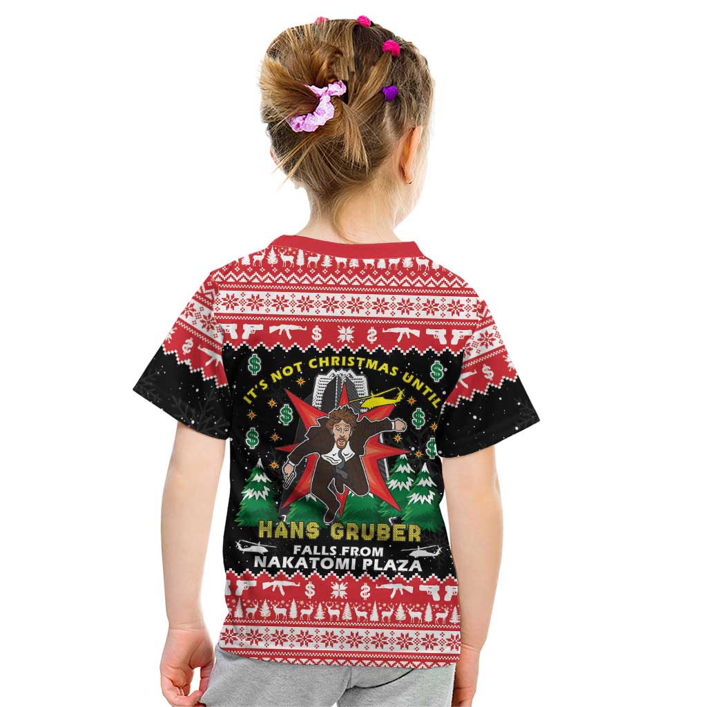 Nakatomi Plaza Christmas Kid T Shirt Hans Gruber Party 1988 - Wonder Print Shop