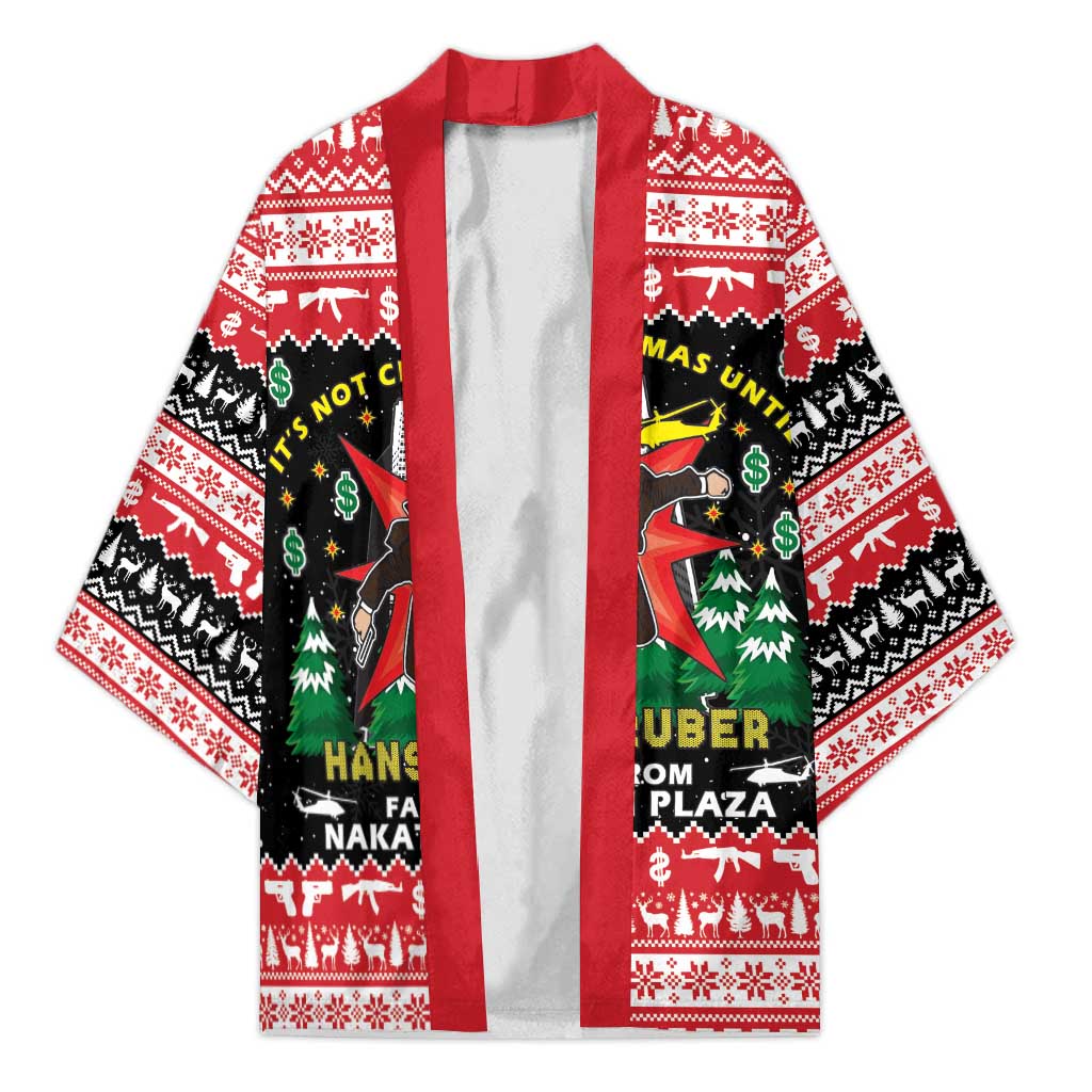 Nakatomi Plaza Christmas Kimono Hans Gruber Party 1988 - Wonder Print Shop