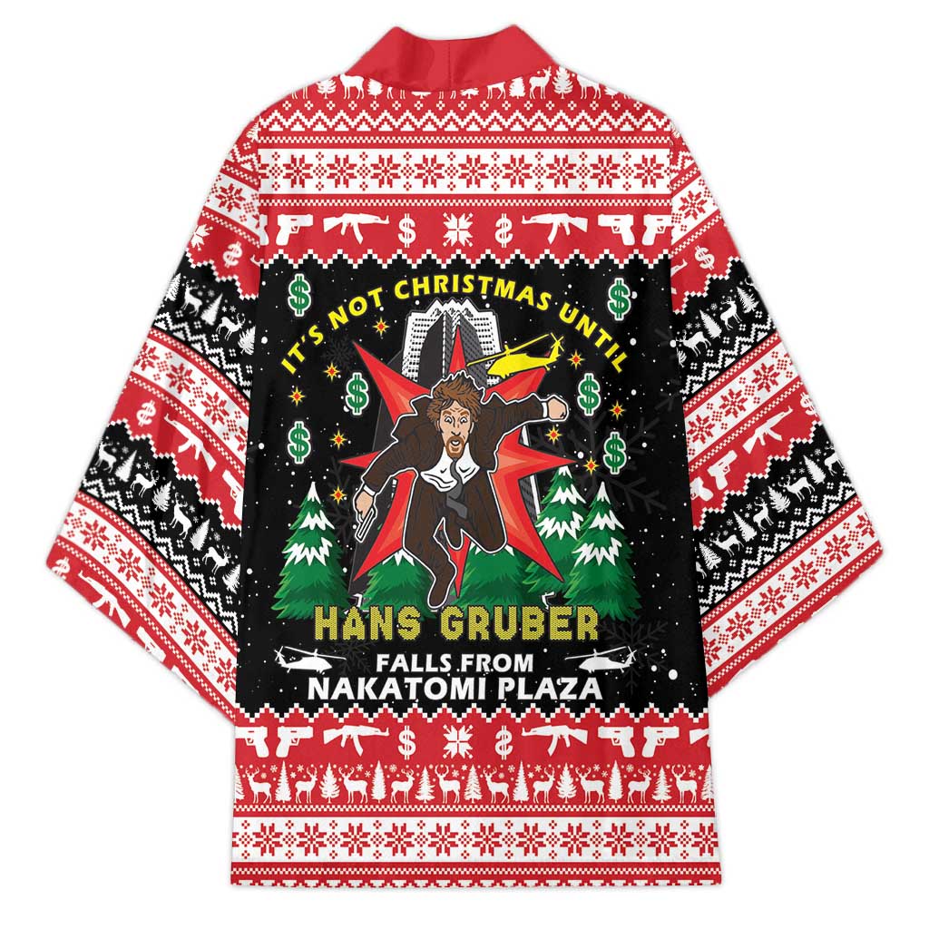 Nakatomi Plaza Christmas Kimono Hans Gruber Party 1988 - Wonder Print Shop