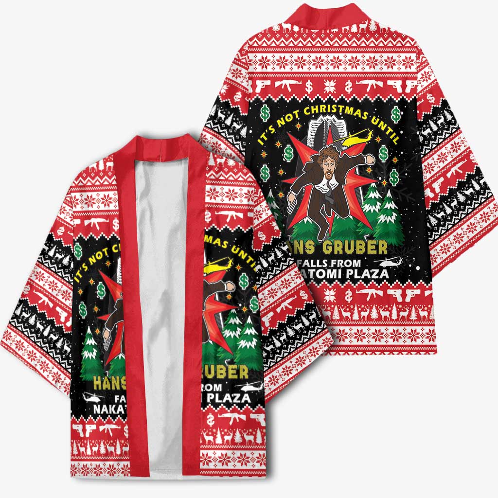 Nakatomi Plaza Christmas Kimono Hans Gruber Party 1988 - Wonder Print Shop
